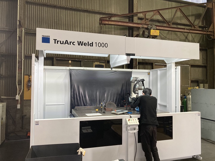 自動アーク溶接機『TruArc Weld 1000』導入 | 株式会社浜本工作所