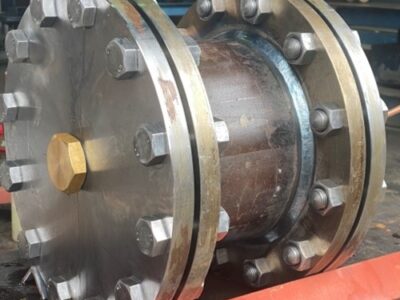 フランジ付短管製作